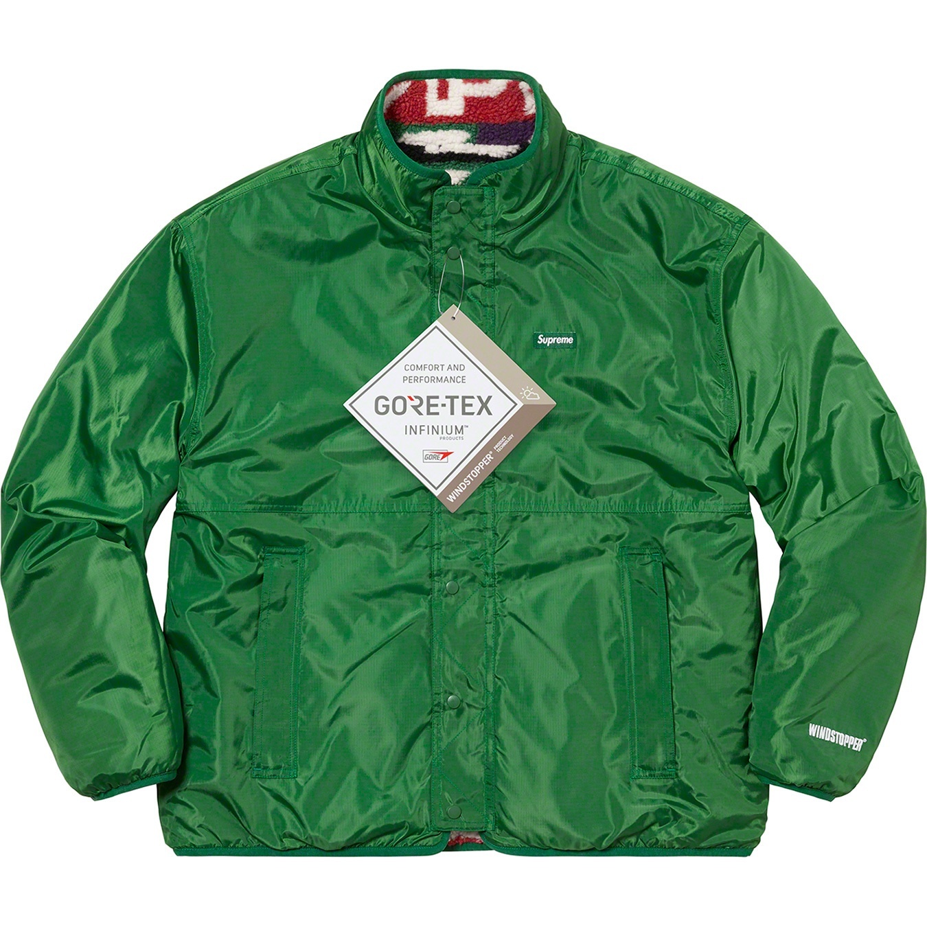 Geo Reversible WINDSTOPPER® Fleece Jacket view 4